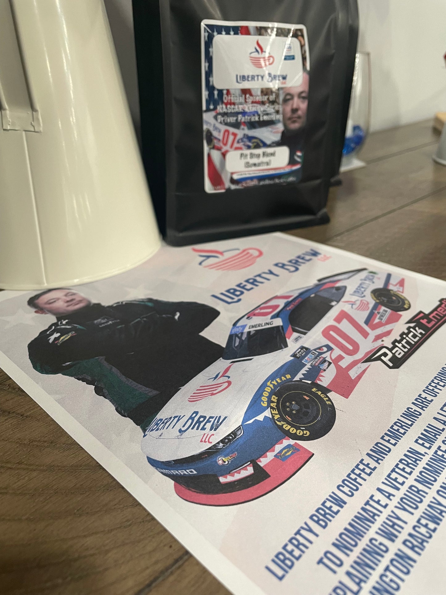 Pit Stop Blend with Hero Card